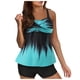 thumbnail image 1 of MKLEKYY Trajes De Baño Mujer Curvy Two Piece Swimsuits For Women Athletic Tankini Top With Boy Shorts And Sports Bra Bathing Suit, 1 of 6