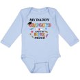 thumbnail image 3 of Inktastic My Daddy Graduated and I'm Super Proud Boys or Girls Long Sleeve Baby Bodysuit, 3 of 5
