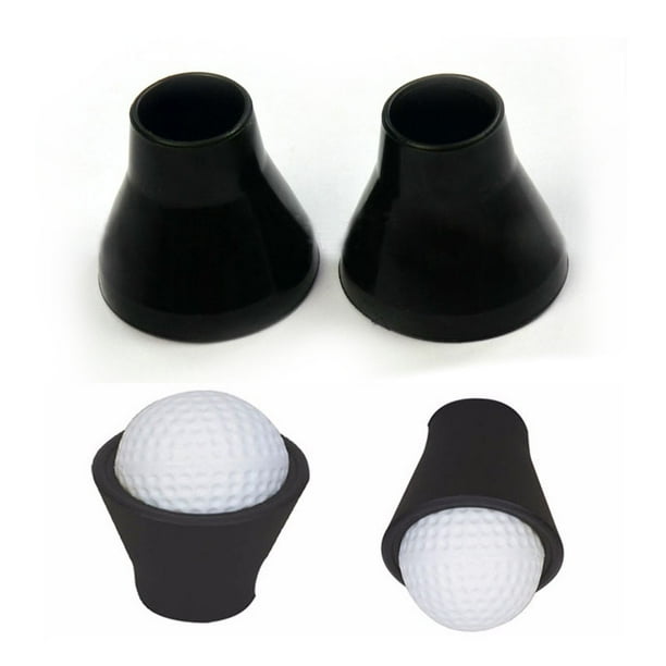 1/2/3PCS Black Rubber Golf Ball Pickup Suction Cup Pickup Retriever Putter Grip Tool Walmart