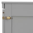 thumbnail image 7 of Queen Size Murphy Bed with drawer & USB Ports,Folding Storage Wall Bed Furniture for Bedroom,Office,Guest Room, Gray, 7 of 7