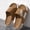Coffee Brown, variant on Men'S EVA Slide Sandals - Non-Slip, Massage Design, White with Black Accents, Perfect for Indoor & Outdoor Use, All-Season Comfort, Indoor Slippers | Sporty Sandals | EVA Sandals