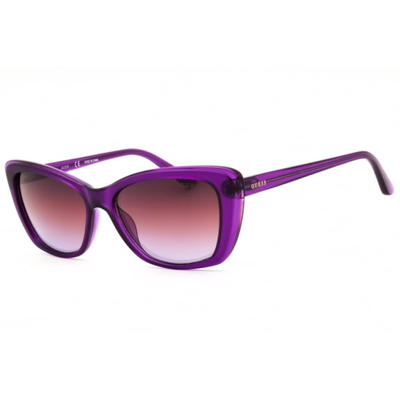 Guess GU7774 83Z 55mm Cat Eye Sunglasses Women's Violet