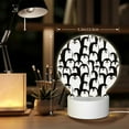thumbnail image 6 of Pofeuu Cartoon Penguin Print LED Christmas Night Light Lamp Base Gift DIY 3D Clear Acrylic Blank Engrave Sheets for Room Cafe Bar Birthday Party Decoration, 6 of 9