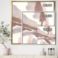 thumbnail image 2 of Blanc et Placide I Blush - Moderne Ferme Encadrée Toile, 2 of 3