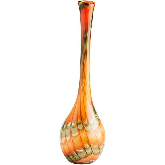 Cyan lighting - Medium Atu Vase - 6.75 Inches Wide by 23.75 Inches High