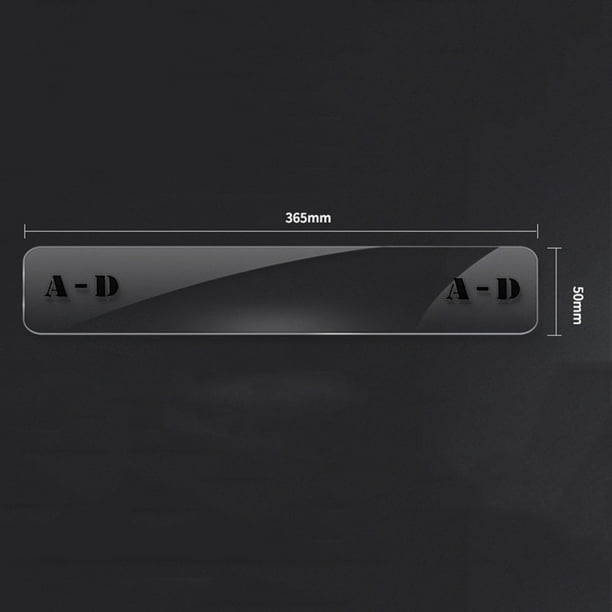 6pcs For Vinyls Record Classification Label Card A-Z Letter Quick Classification Card Transparent Acrylic Album Organizers Divid