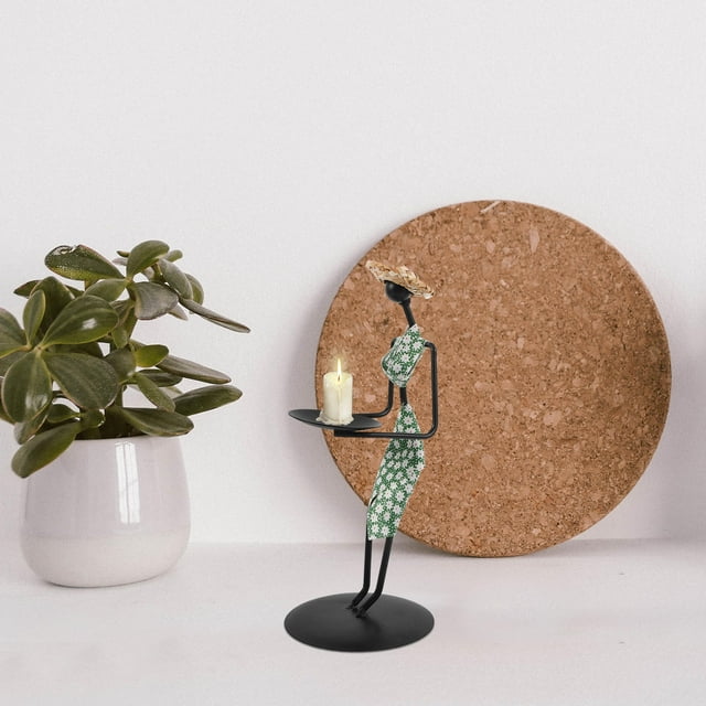 WEUVEB De Hierro Artístico Para Interior Con Único Multicolor