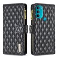thumbnail image 1 of TECH CIRCLE Motorola Moto G71 5G Case 6.4" Phone 2022 - 9 Cards Slots Zipper Pocket Wallet Shockproof Protective Flip Cover Stand Case With Hand Strap for Girls Women - Black, 1 of 7