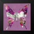 thumbnail image 2 of Scaffardi, Sally 15x15 Black Modern Framed Museum Art Print Titled - Butterfly, 2 of 5