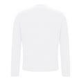 thumbnail image 4 of Womens Long Sleeve V Neck T Shirts Solid Color Casual Flowy Shirt Spring Fall Fashion Loose Fit Basic Tees Tops, 4 of 6