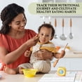 thumbnail image 4 of Baby First Food Checklist BIROYAL con imán para nevera y registro, 4 of 7