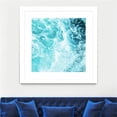 thumbnail image 2 of Giant Art 36x36 Ocean Sea Waves Landscape Matted and Framed in Multi-Color, 2 of 3