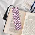 thumbnail image 4 of Kdxio Peonies Print Metal Tassel Bookmarks,Perfect Gift for Art Lovers and Bookworms Metal Bookmarks for Women, 4 of 8