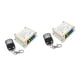 thumbnail image 1 of DC 24V 10A Relay 4CH Receptor De Transmisor De Interruptor De telemando Inalámbrico RF, Paquete De 2 Cola Interruptor de control remoto inalámbrico, 1 of 8