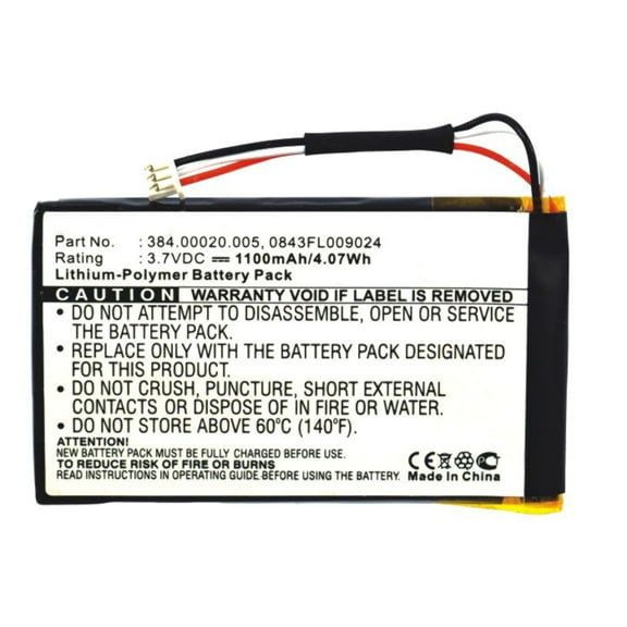 Batteries N Accessories BNA-WB-P4229 GPS Battery - Li-Pol, 3.7V, 1100 mAh, Ultra High Capacity Battery - Replacement for Magellan 0843FL009024 Battery