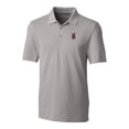 thumbnail image 2 of Men's Cutter & Buck  Gray Indianapolis Indians Big & Tall DryTec Forge Stretch Polo, 2 of 3