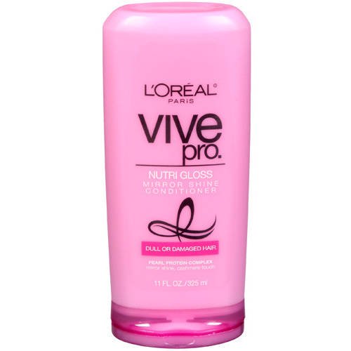 L'Oreal Paris Vive Pro Nutri Gloss Mirror Shine Conditioner, 11 Fl Oz