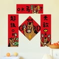 thumbnail image 7 of SSNTSY 2026 Horse Year Decor Blessing Couplet Set Chinese Banner Sticker Vibrant Spring Festival Decals for Home, Entryway, Wall, Window, 7 of 7