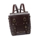 thumbnail image 5 of Mochila de cuero PU para mujer, mochila de diseño retro, bolso de hombro, 5 of 9