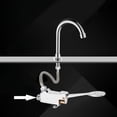 thumbnail image 4 of Pied Pédale Robinet Salle De Bains Bassin Robinet Ensemble Médecine Laboratoire Pied Pédale Évier Robinet D'eau Kit Accessoire, 4 of 5