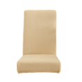 thumbnail image 3 of Cubierta de silla elástica poliéster Soledad Fundas de silla de comedor Beige, 3 of 9