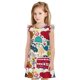thumbnail image 1 of Balery London Symbols Camisón de princesa para niñas, pijama de algodón con mangas abullonadas, suave y bonito.-X-Large, 1 of 6
