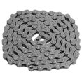 thumbnail image 3 of Cadena de bicicleta de 116 eslabones, 8 velocidades, cadena de ciclismo de una sola velocidad con hebilla de velcro y caja de almacenamiento para bicicleta de montaña y carretera., 3 of 14