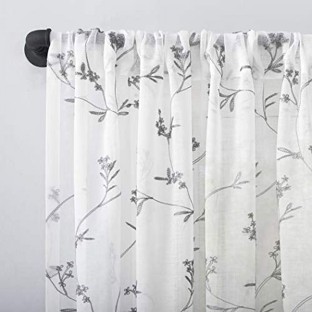 No. 918 Rod Pocket Sheer Valances, 50" x 17"