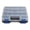 Blue, variant on EpheyFIF Double Side Tool Storage Box with Removable Plastic Partition Screws Nuts Parts Yellow