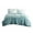 Aqua, variant on Gracie Mills Ethel Faux faux Ombre Shag Comforter Set - GRACE-14936