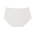 thumbnail image 6 of Panties for Women,Stylish Low Rise Panties Breathable Soft Blend Everyday Comfortable Underwear Seamless Design with Lace Trim for All Day Wear,Womens Underwear,White,S, 6 of 6