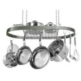 thumbnail image 1 of Range Kleen CW6016 Hammered Grey Enameled Oval Hanging Pot Rack, 1 of 4