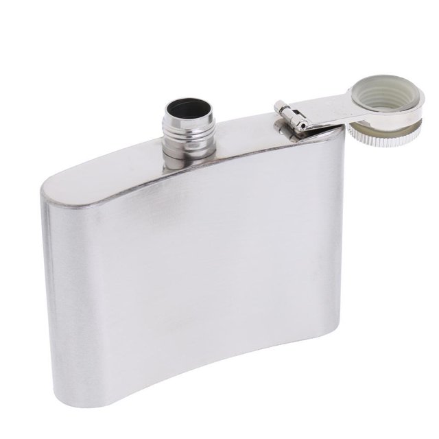 Inteprter Stainless Steel Hip Flask Flagon Pocket Barware Bottle 110ml Pot Wine Whisky Type3 NO3