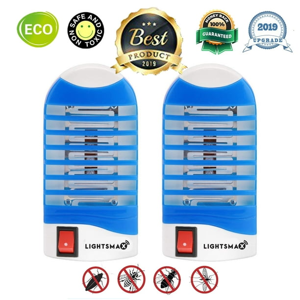 LIGHTSMAX Bug Zapper, Upgraded Mosquitoes Killer, Indoor Mosquito