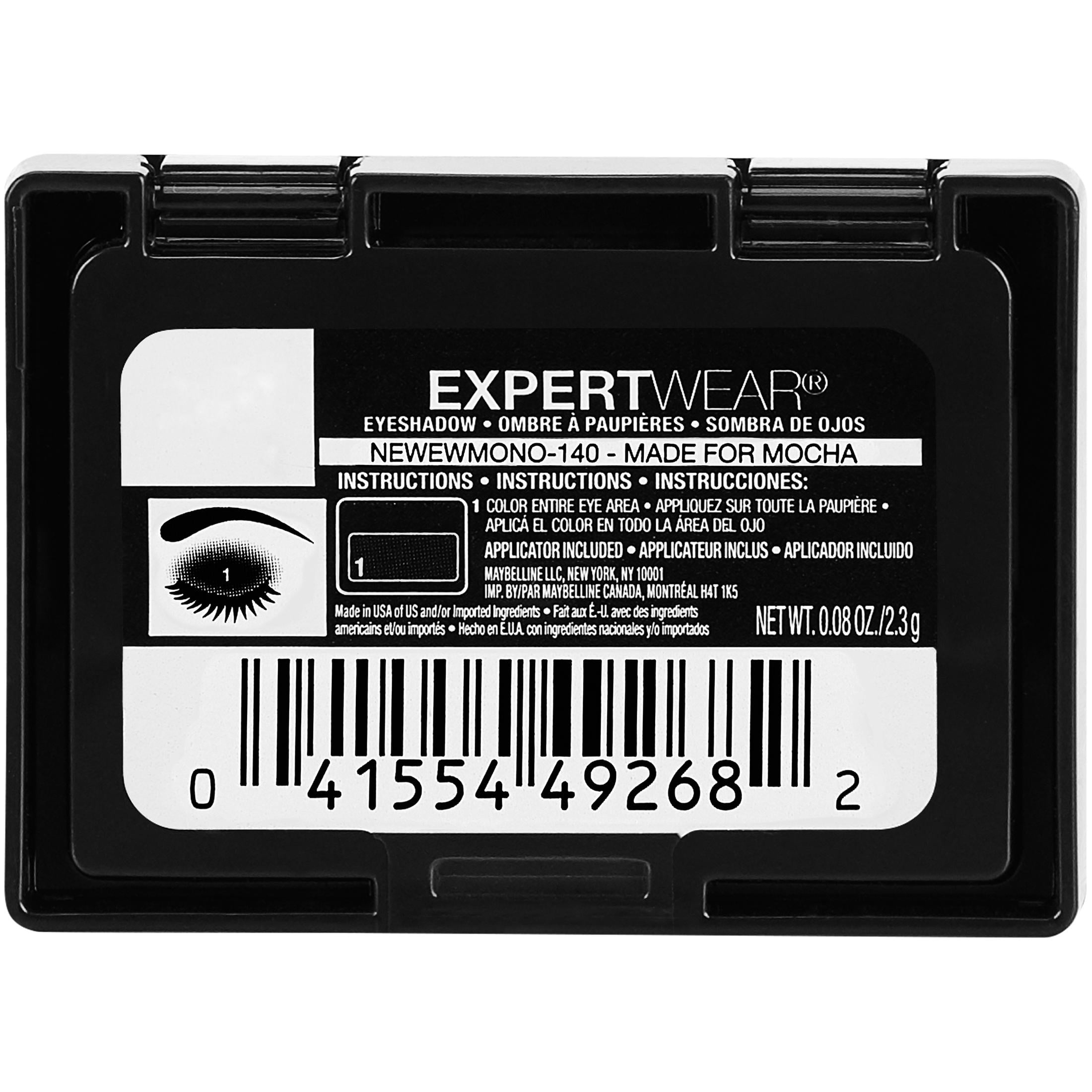(2 pack) Maybelline Expert Wear Eyeshadow Makeup, Made for Mocha