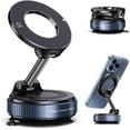 thumbnail image 1 of Soporte para teléfono magnético con ventosa de vacío Soporte para teléfono magnético ajustable 360° Soporte para teléfono magnético para coche gimnasio espejo superficie lisa, 1 of 8