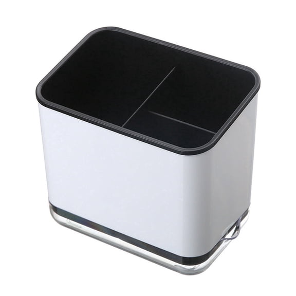 Double Layer Cutlery Storage Rack with Removable Chopstick Holder Efficient Kitchen Drain Drying Organizer
