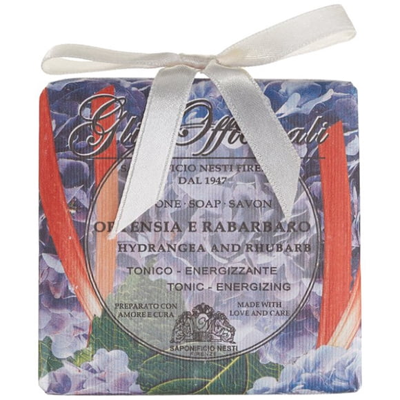 Nesti Dante Gli Officinali Hydrangea & Rhubarb Soap 7oz