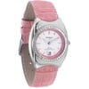 Crystal Bezel Pink Strap Watch