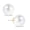 XL White - 14mm EXTRA LARGE, variant on Big Pink Pearl Earrings for Women - Large Oversized 14mm Faux Pearl Studs