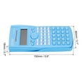 thumbnail image 2 of Unique Bargains Scientific Calculator 2 Line 12 Digit Standard Engineering Calculator Blue, 2 of 6