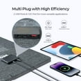 thumbnail image 3 of Renogy 30W Portable Solar Panel with 2 USB &1 DC Charging Ports, IP67 Waterproof, 18-month Hassle-free Warranty, Only 0.56kg/1.23lbs, 3 of 8