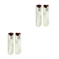 thumbnail image 1 of relayinert Expérience Confort avec Ces Chaussettes Moelleuses à Grand Application Bonhomme de Neige Coloré 2ensemble, 1 of 6