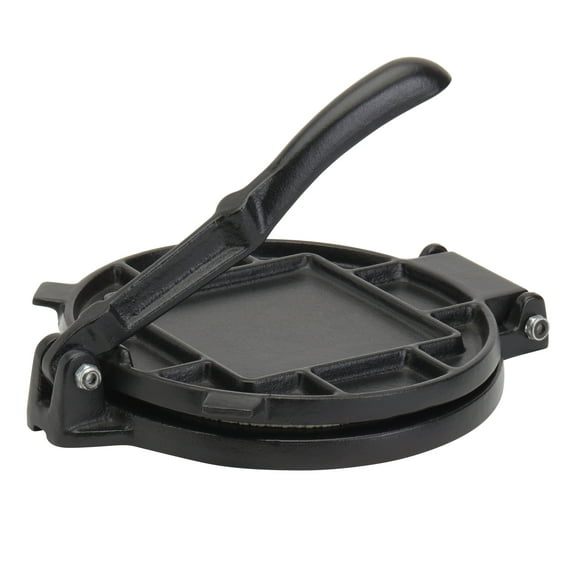 Infuse 7.25in Pre-Seasoned Cast Iron Tortilla Press