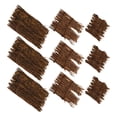 thumbnail image 3 of 9pcs Natural Mini Fence Decor Bamboo Fence Mat Micro Landscape Decoration, 3 of 8