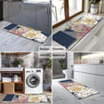 thumbnail image 2 of Pioneer Flower Floral Print Pattern Kitchen Rug Mat,Kitchen Runner Rugs Non Skid Washable,Decorative Kitchen Floor Mats for Kitchen,Sink,Laundry,17"X47", 2 of 5