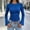 Blue, variant on Womens Crewneck Long Sleeve Lightweight Base Layer Top Slim Fit Flared Sleeve Casual Comfort Y2K Shirt 2026 Trendy Fall Going Out Tops(Gray,S)