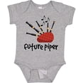 thumbnail image 3 of Inktastic Bagpiper Kids Future Piper Boys or Girls Baby Bodysuit, 3 of 5