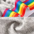 thumbnail image 6 of zeranth Men Briefs Mid Waist Elastic Rainbow Color Anti-septic U Convex Contrast Color No Constraint Casual Men Underpants Sport Underwear, 6 of 7