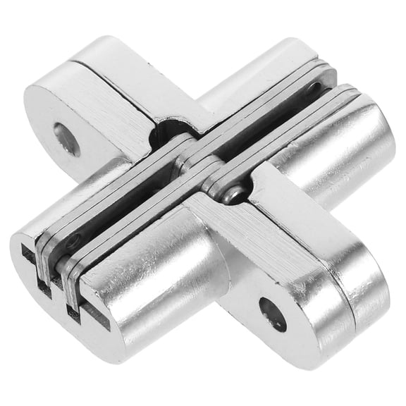 HOMEMAXS Hidden Cabinet Hinges Stainless Steel Invisible Door Hinges Concealed Barrel Hinge For Wooden Boxes Mini Cross Hidden Hinge For Furniture